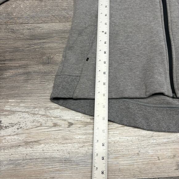 Nike Sportswear Woodland Camo Gray Womens L Full Zip Tech Fleece Hooded Jacket - Picture 8 of 10